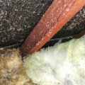 Replacing Old Material Containing Asbestos Fibers Before Installing Attic Insulation